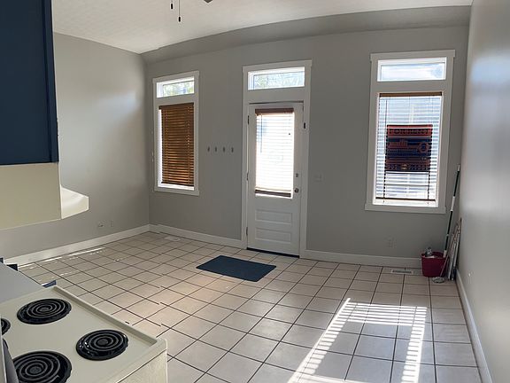 Standing in kitchen facing Franklin St.