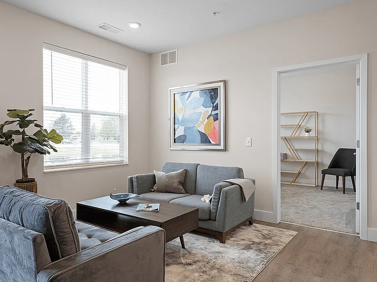 Natural Light Fills the Space