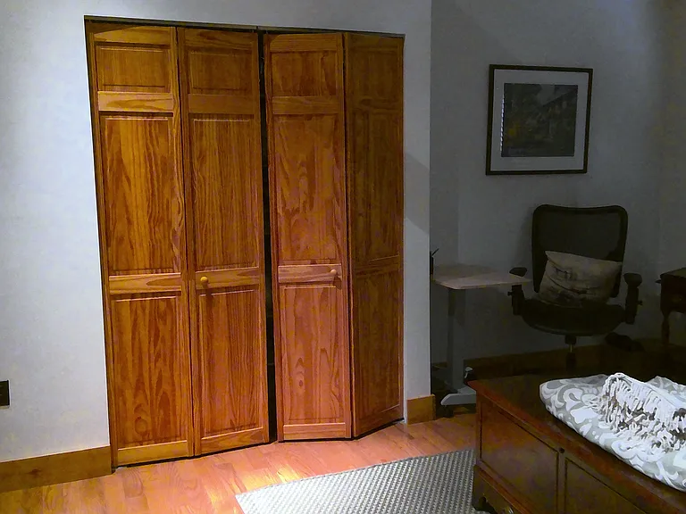 Additional closet, Primary bedroom (walk-in closet is on opposite side)