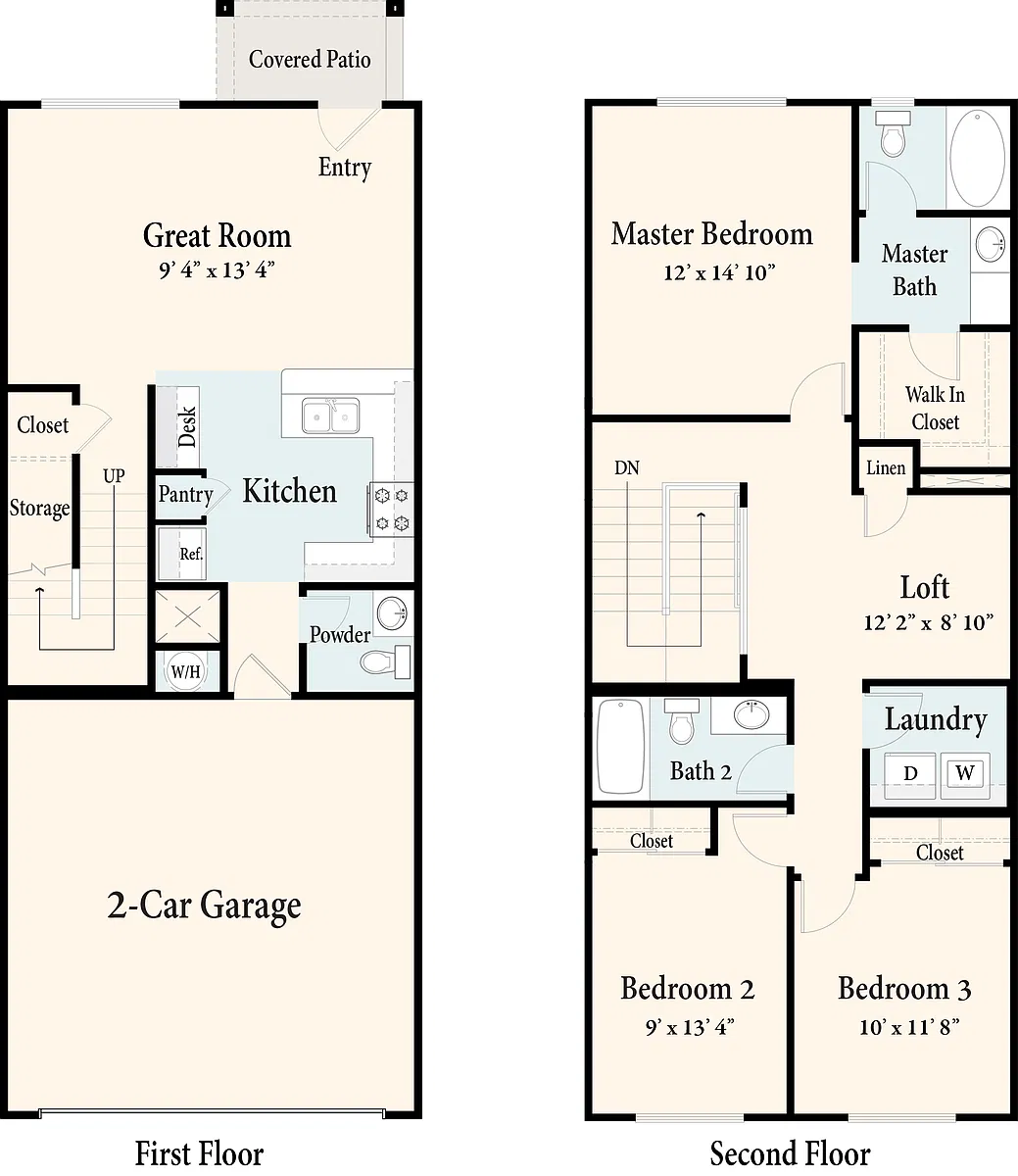 Floor plan The Newport