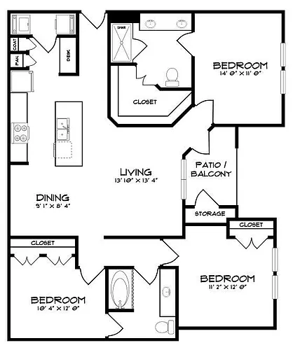 Floor plan C1