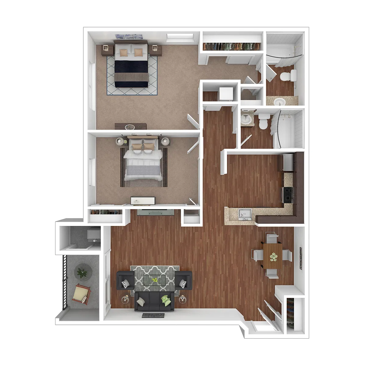 Floor plan B4U - Signal