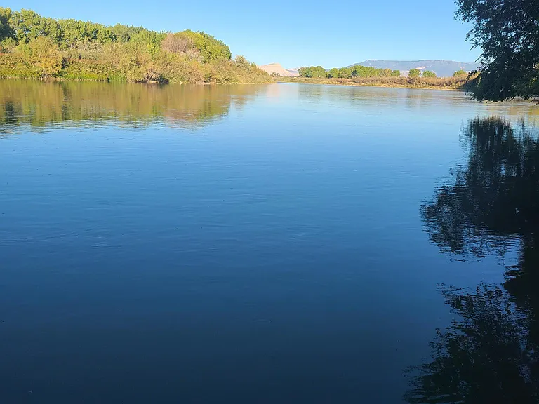 On the River looking to the East.