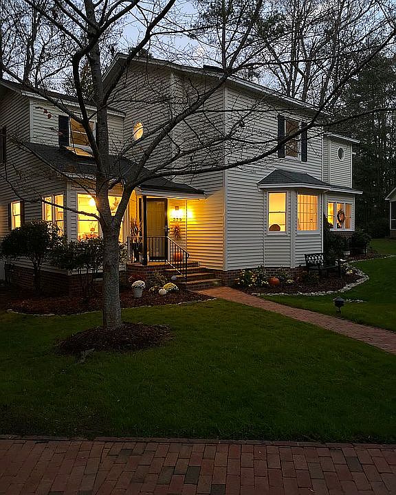 Front of 379 late evening 