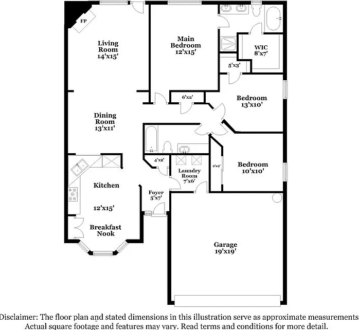 3 bed, 2.0 bath, 1484 sqft, $2,740 — Photo 2