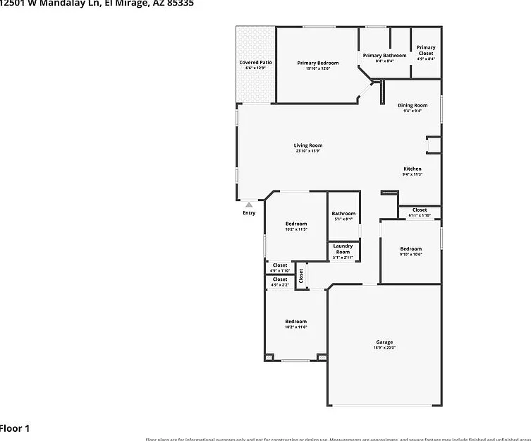 4 bed, 2.0 bath, 1534 sqft, $2,045 — Photo 2