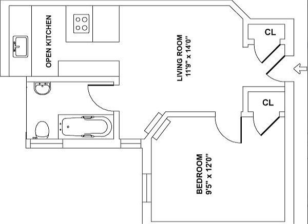 1st image of 408 W 130th St APT 64A