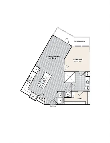 Floor plan A1G
