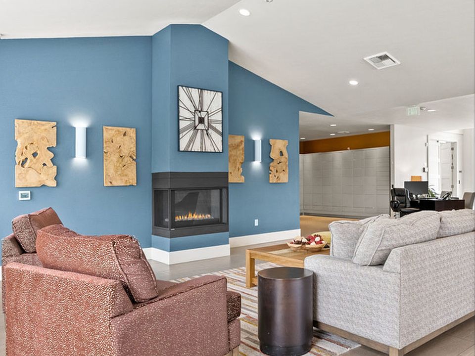 Fireplace in Clubhouse