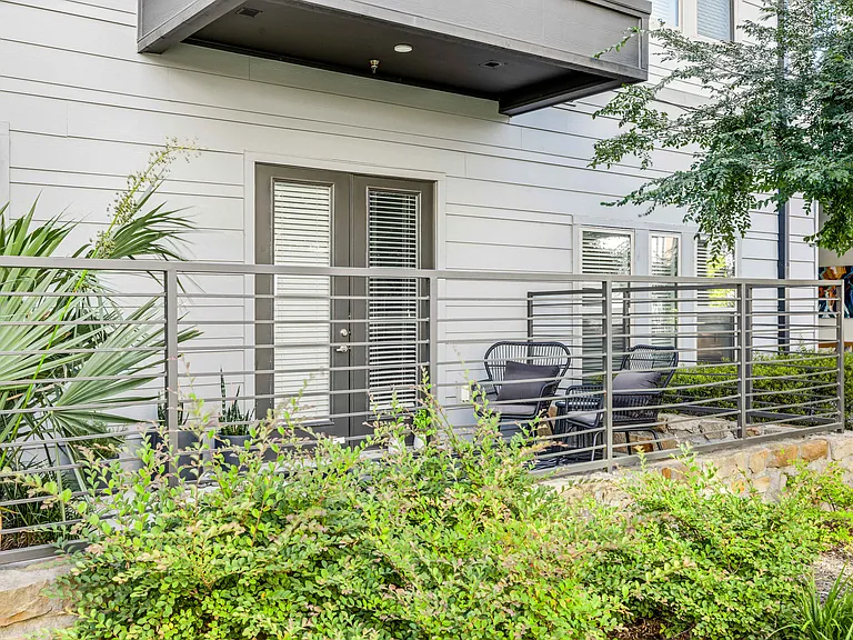 Private Patio and Balconies
