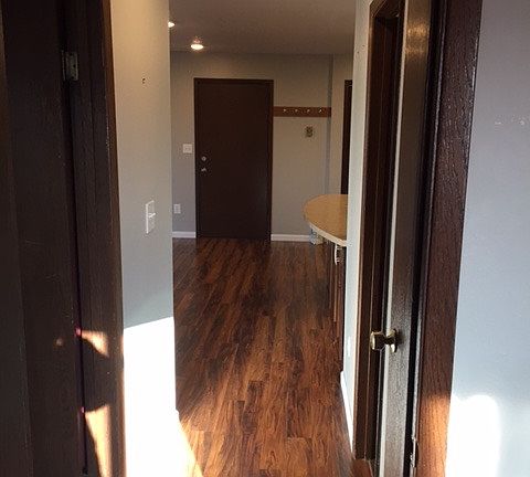 Hallway from bedroom to front door