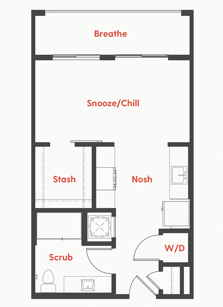 Floor plan S2b