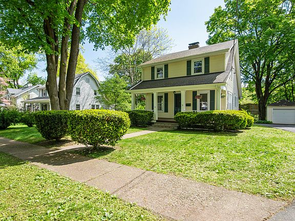 Street View with Detached Garage