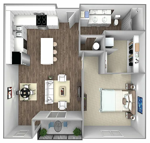 Floor plan A4-801