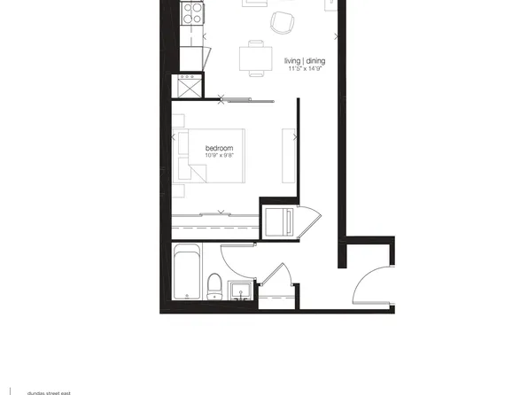 65 Mutual St #408, Toronto, ON M5B 0E5