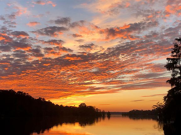 Sunset view on the Lake