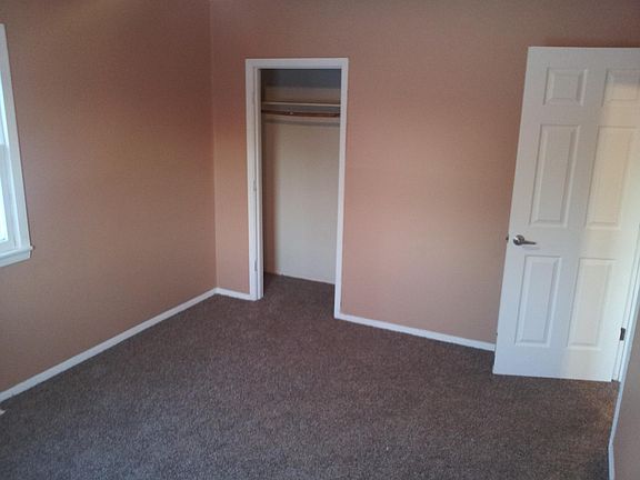 Each bedroom has a closet