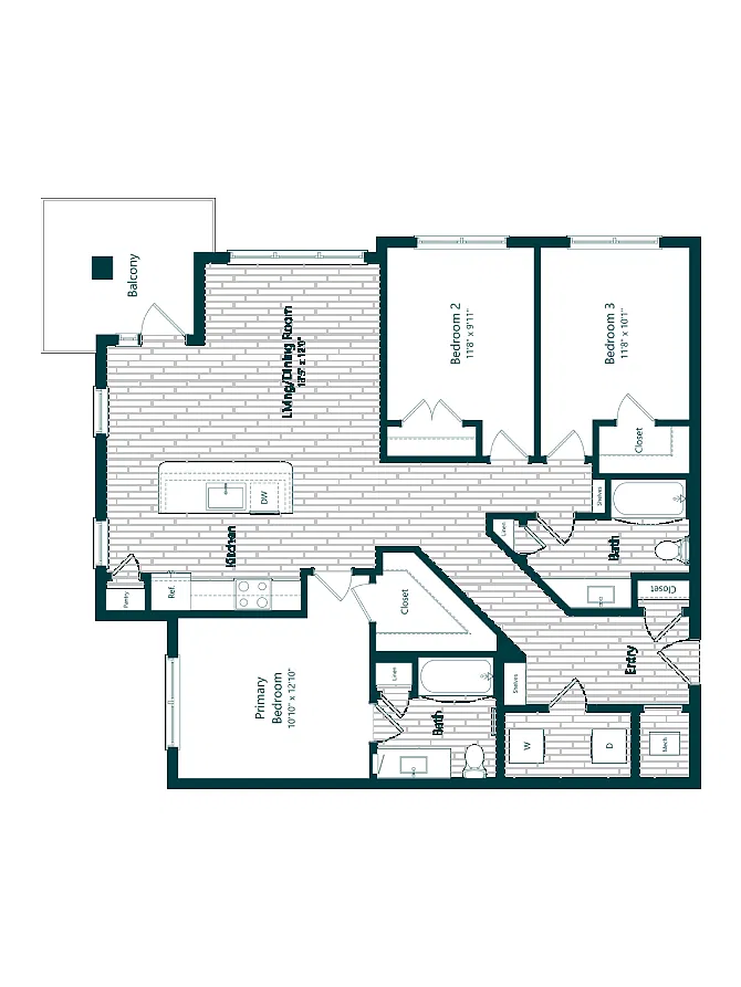 Floor plan Thrive