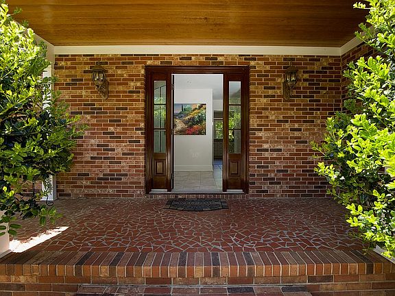 Welcoming Glass Front Door