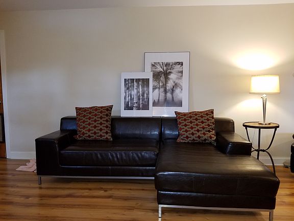 Leather couch