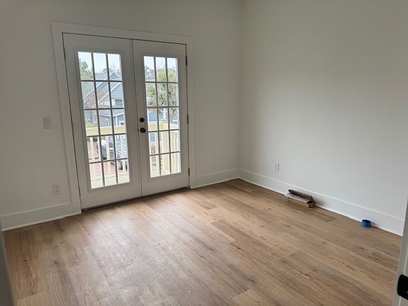 bedroom with private balcony