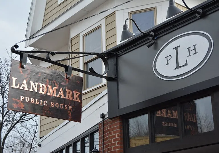 Also NEW! The Landmark Public House - Located Adjacent to Adams Village, this is a Great Spot for Drinks and Food