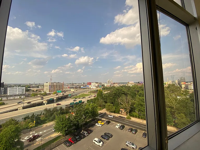 living room window view