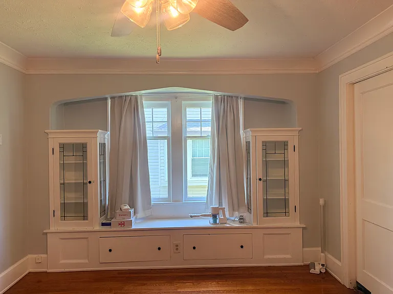 Dining Room left side with Cabinets