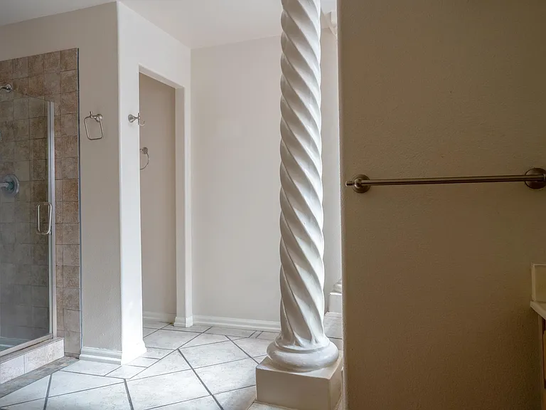 master bathroom shower and toilet