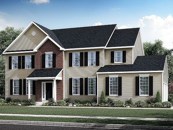 Colonial with 3-Car Garage