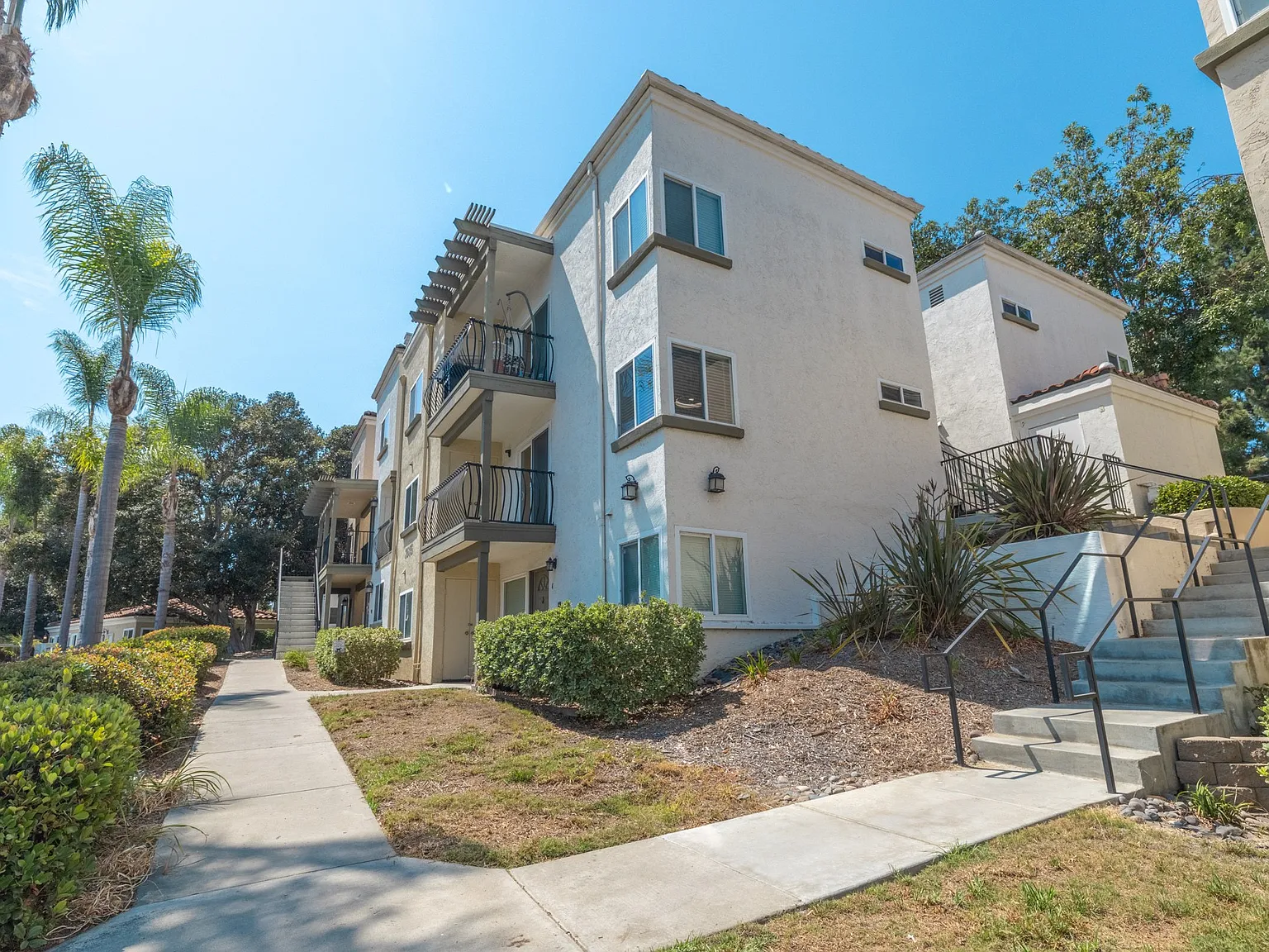 Attractive garden-style community in a peaceful, tree-lined neighborhood.