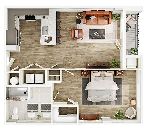 Floor plan A4 ADA