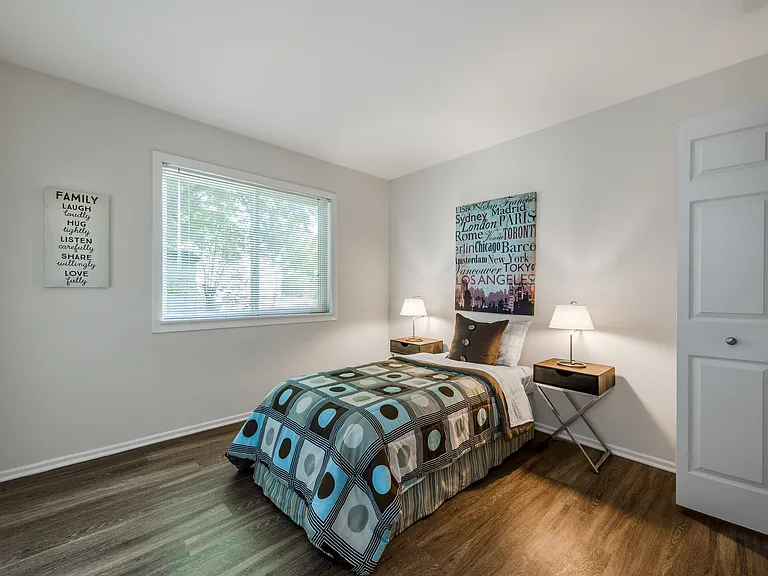 Spacious bedrooms