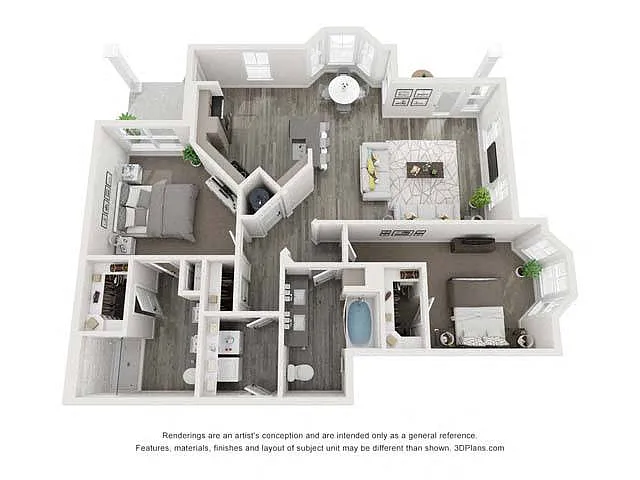 Floor plan Ruby Townhome