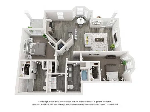Floor plan Ruby Townhome