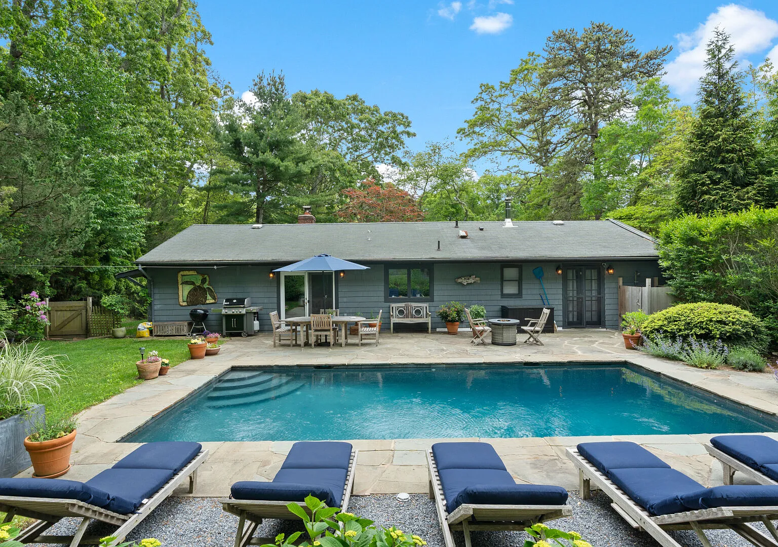 Cozy Southampton Home with Private Pool, Outdoor Dining — Photo 1