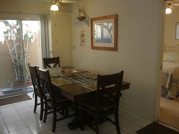 Dining table seats 8