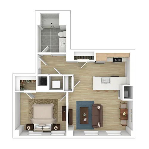 Floor plan B3