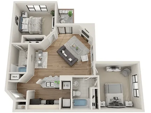 Floor plan Vail