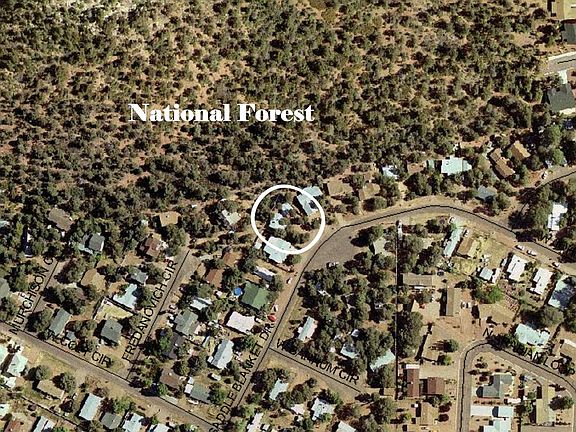 Property is circled