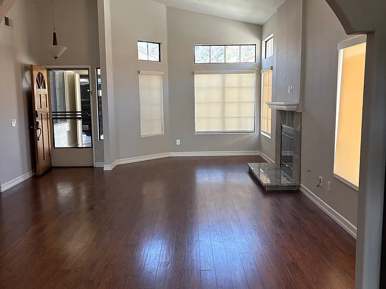View of living/dining area from kitchen