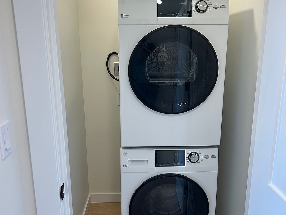 Full sized Washer and Dryer in Unit