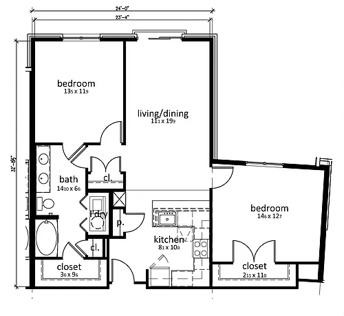 Floor plan Catania