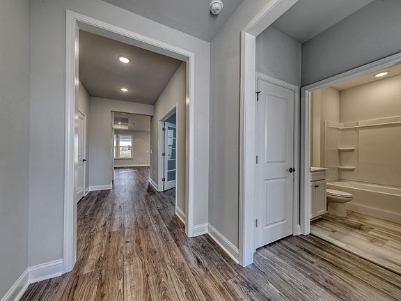 Greet guests into your new home as they enter the welcoming foyer space.