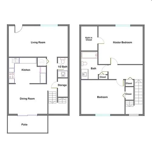 Floor plan Floorplan B4
