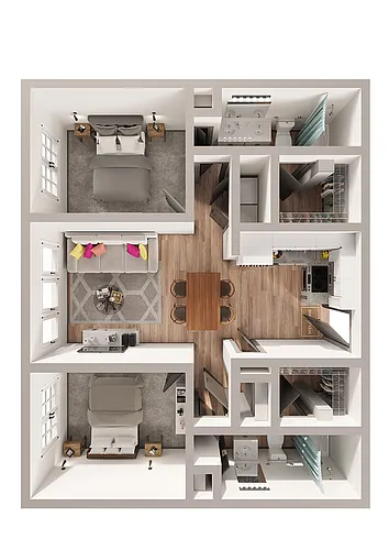 Floor plan B2E