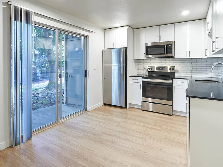 Kitchen with Stainless Steel Appliances