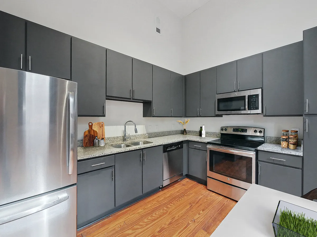 Photo 1 of 26 - The Lamar Lofts - Macon, GA Kitchen - The Lamar Lofts