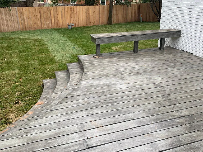 CUSTOM BACKYARD DECK