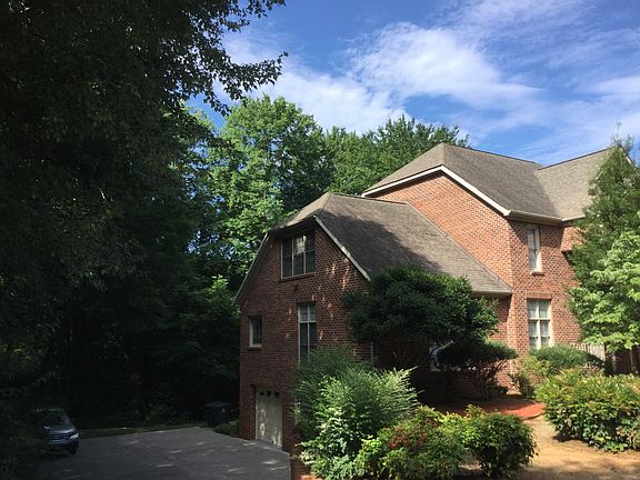 View from side drive way